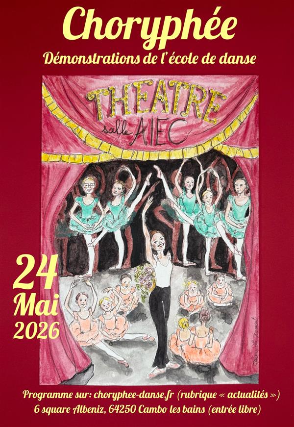Démonstration de l'école de danse Choryphée Démonstration de l'école de danse Choryphée